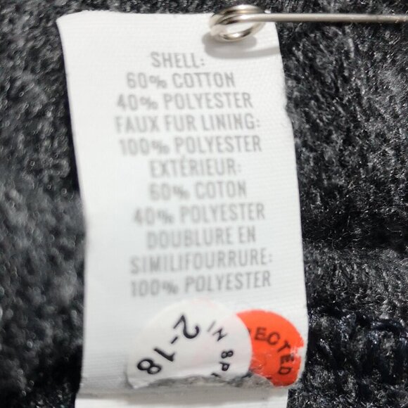 Aerie Dark Grey Size Small Oversized Terry Fleece Lined Hoodie - Picture 5 of 10